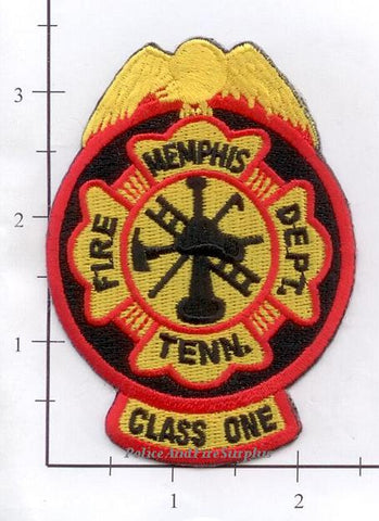 Tennessee - Memphis Class One Firefighter Fire Dept Patch