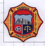 Tennessee - Memphis Fire Prevention Fire Dept Patch