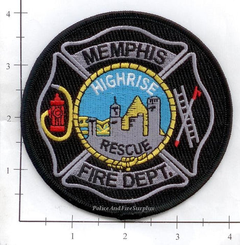 Tennessee - Memphis High Rise Rescue Fire Dept Patch