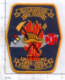 Tennessee - Rockwood Fire Dept Patch