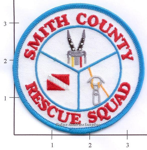 Tennessee - Smith County Rescue Squad Fire Dept Patch