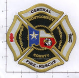 Texas - Central Montgomery County Fire Rescue Patch