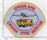 Texas - Dyess Air Force Base Crash Fire Rescue Fire Dept Patch v2
