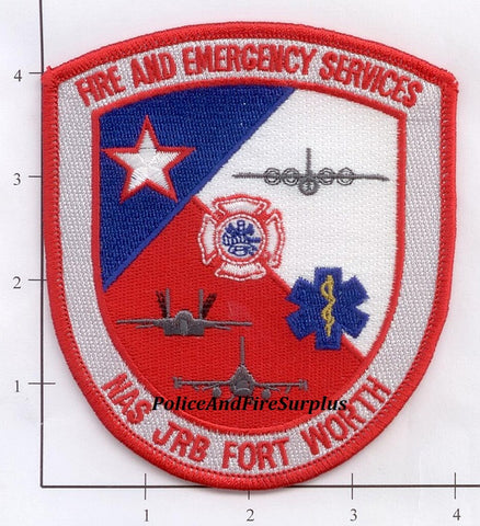 Texas - Fort Worth Naval Air Station Fire & Emergency Services Patch v2