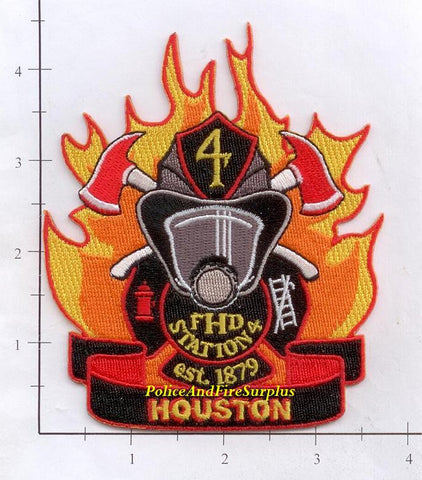 Texas - Houston Station   4 Fire Dept Patch v1