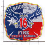 Texas - Houston Station  16 Fire Dept Patch