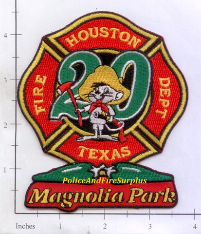 Texas - Houston Station  20 Fire Dept Patch v1