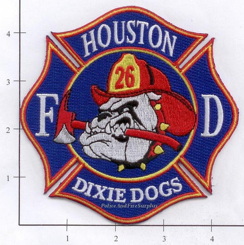 Texas - Houston Station  26 Fire Dept Patch v1
