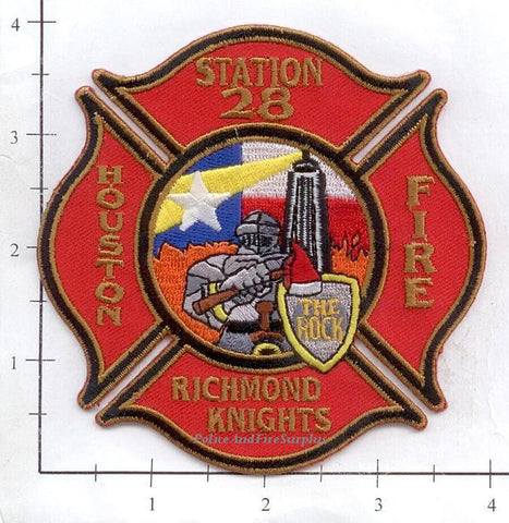 Texas - Houston Station  28 Fire Dept Patch v1