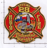 Texas - Houston Station  28 Fire Dept Patch v2