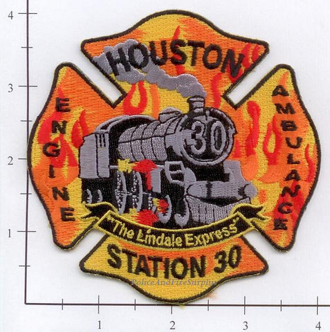 Texas - Houston Station  30 Fire Dept Patch v1