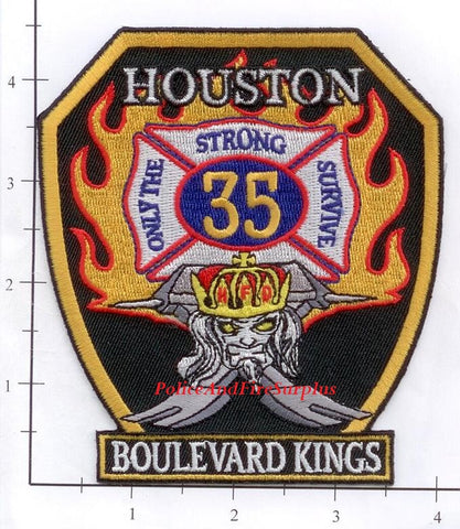 Texas - Houston Station  35 Fire Dept Patch v1