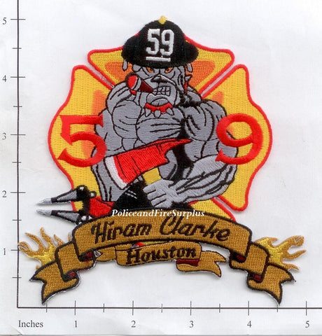 Texas - Houston Station  59 Fire Dept Patch