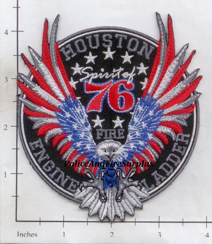 Texas - Houston Station  76 Fire Dept Patch