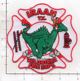 Texas - Iraan Volunteer Fire Dept Patch