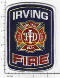 Texas - Irving Fire Dept Patch v2