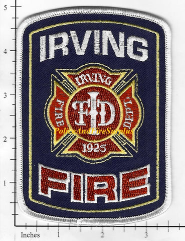 Texas - Irving Fire Dept Patch v2