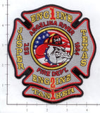 Texas - Jasper - Angelina River Engine 1, Engine 2, Tanker 1 Fire Dept Patch v1