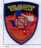 Texas - Kingsville Naval Air Station Fire & Emergency Services Fire Dept Patch