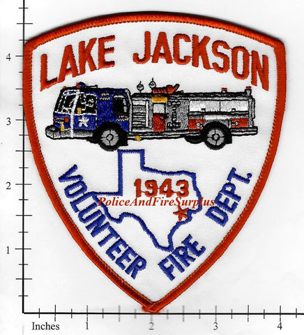 Texas - Lake Jackson Volunteer Fire Dept Patch