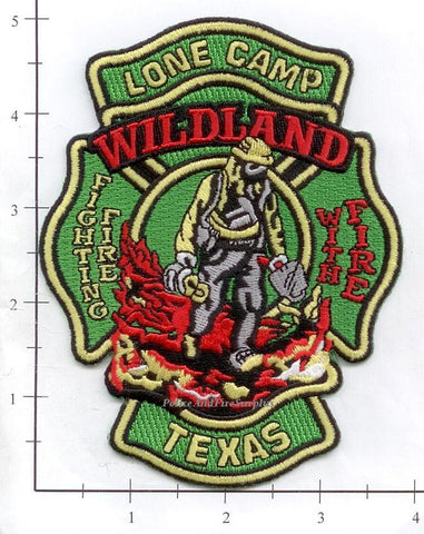 Texas - Lone Camp Wildland Fire, Fire Dept Patch v1
