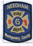 Texas - Needham Fire Dept Montgomery County Fire Dept Patch v1