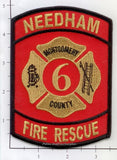 Texas - Needham Fire Dept Montgomery County Fire Dept Patch v2