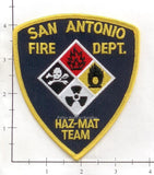 Texas - San Antonio Fire Dept Haz Mat Team Patch
