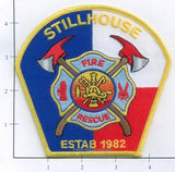 Texas - Stillhouse Fire Rescue Patch