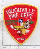 Texas - Woodville Fire Dept Patch