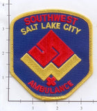 Utah - Salt Lake City Southwest Ambulance Patch