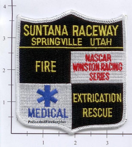 Utah - Sultana Raceway Fire, Medical, Extrication Rescue Patch