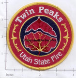 Utah - Twin Peaks Fire Patch