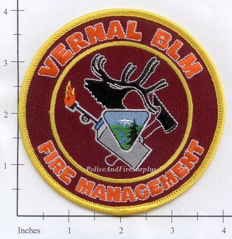 Utah - Vernal Bureau of Land Management - Fire Management Patch v1