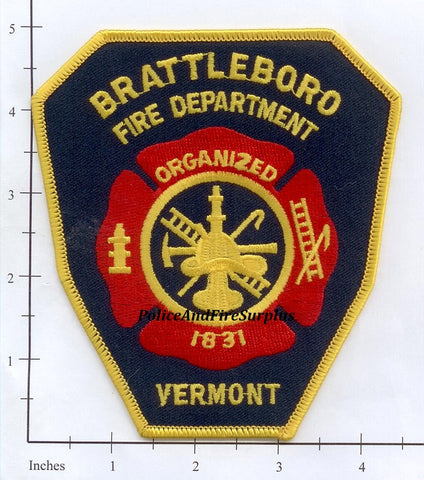 Vermont - Brattleboro Fire Dept Patch v1