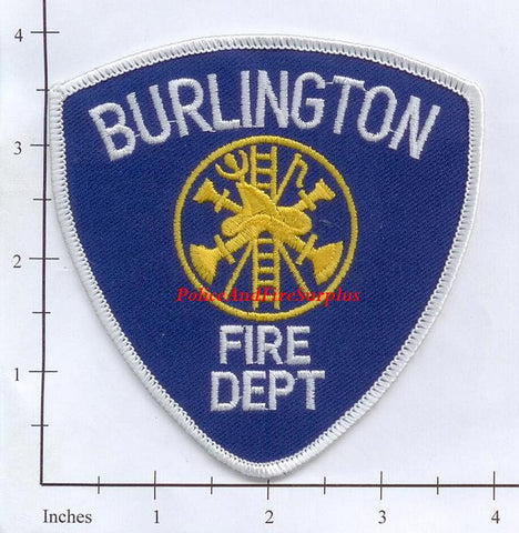 Vermont - Burlington Fire Dept Patch