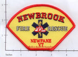 Vermont - Newbrook Fire Rescue Fire Dept Patch