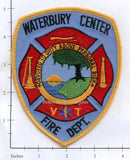Vermont - Waterbury Center Fire Dept Patch