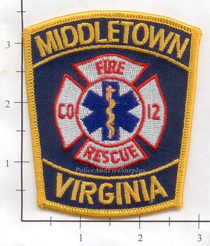 Virginia - Middletown Fire Rescue Company 12 Patch