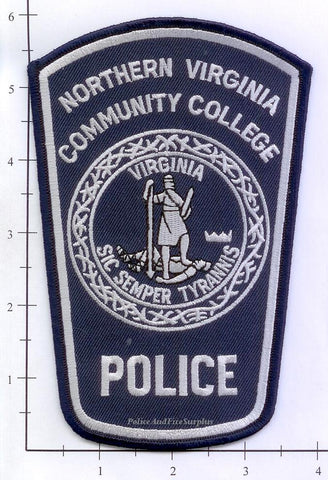 Virginia - Northern Virginia Community College Police Dept Patch v2