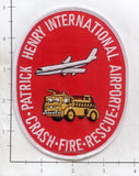 Virginia - Patrick Henry International Airport CFR Fire Dept Patch