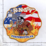 Virginia - Portsmouth Norfolk Naval Ship Yard Station 9 Fire Dept Patch