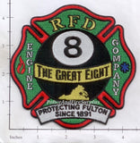 Virginia - Richmond Engine  8 Fire Dept Patch