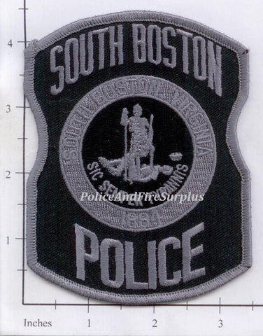 Virginia - South Boston Police Dept Patch v1