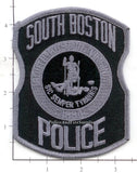 Virginia - South Boston Police Dept Patch v2