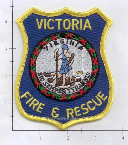 Virginia - Victoria Fire Rescue Dept Patch