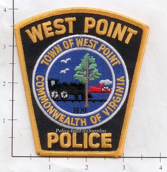 Virginia - West Point Police Dept Patch – Police And Fire Surplus