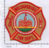 Virginia - Williamsburg Fire Dept Patch