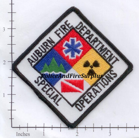 Washington - Auburn Fire Dept Special Operations Patch