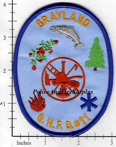 Washington - Grays Harbor Fire Protection District 11 Patch